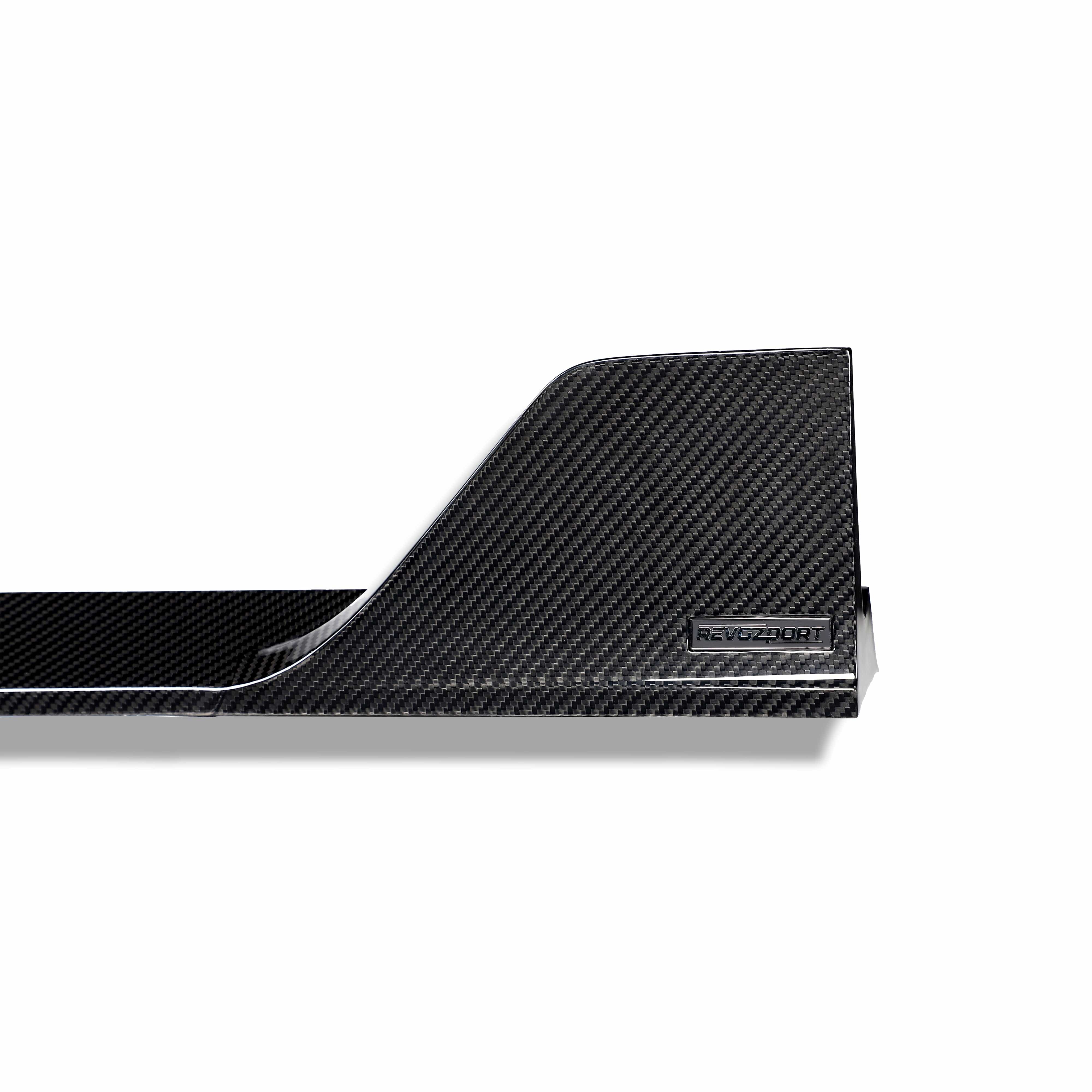 Revozport Side Skirts BMW M8 F93 Carbon Fiber Side Skirts