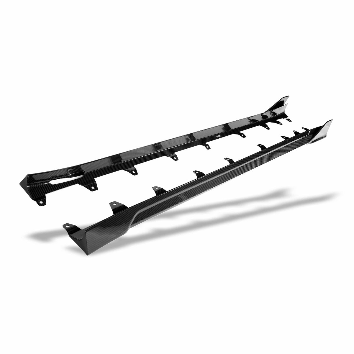 Revozport Side Skirts BMW X3M F97 LCI Carbon Fiber Side Skirts