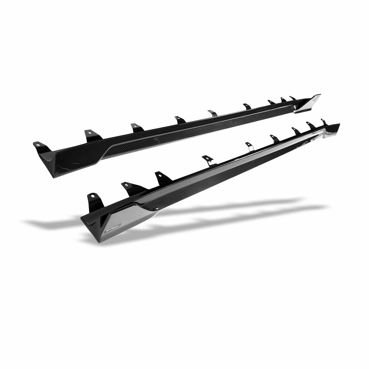 Revozport Side Skirts BMW X4M F98 LCI Carbon Fiber Side Skirts