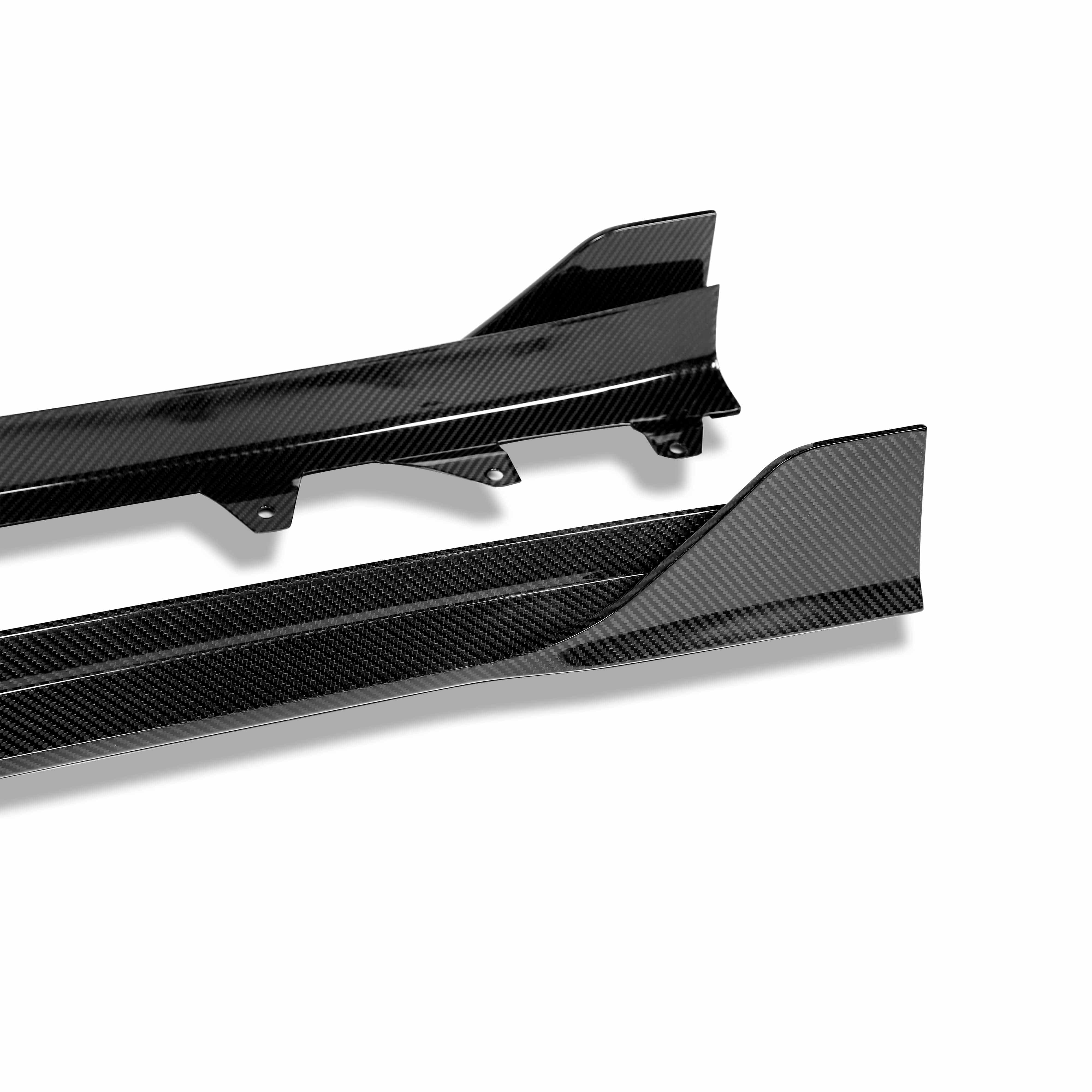 Revozport Side Skirts BMW X4M F98 LCI Carbon Fiber Side Skirts