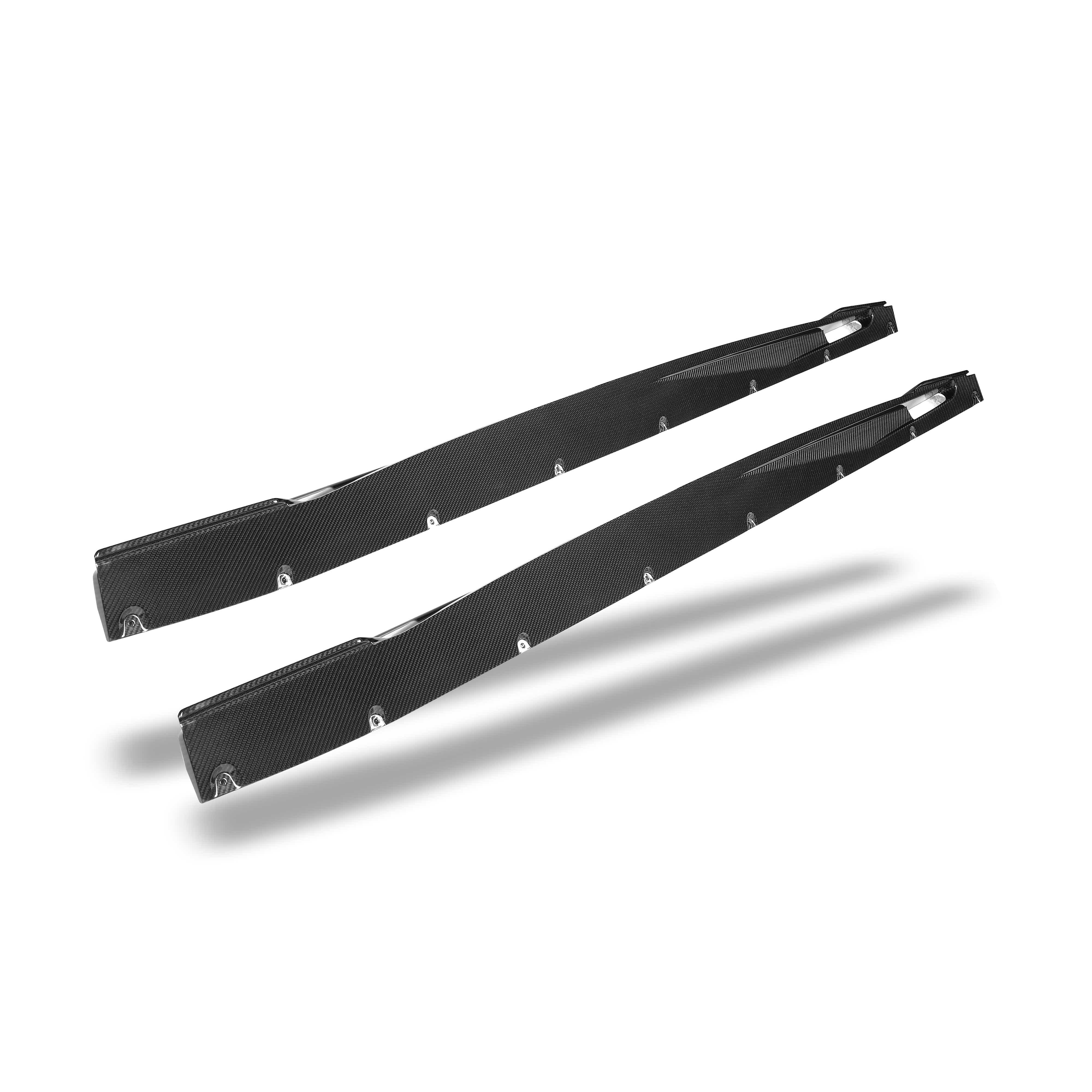 Revozport Side Skirts BMW X5M F95 LCI Carbon Fiber Side Skirts