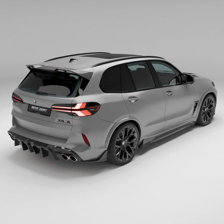 Revozport Side Skirts BMW X5M F95 LCI Carbon Fiber Side Skirts