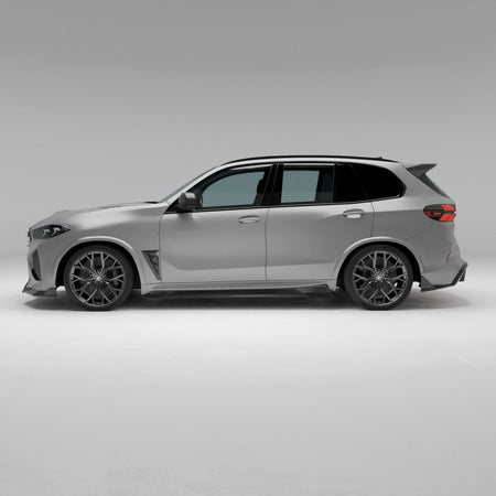 Revozport Side Skirts BMW X5M F95 LCI Carbon Fiber Side Skirts