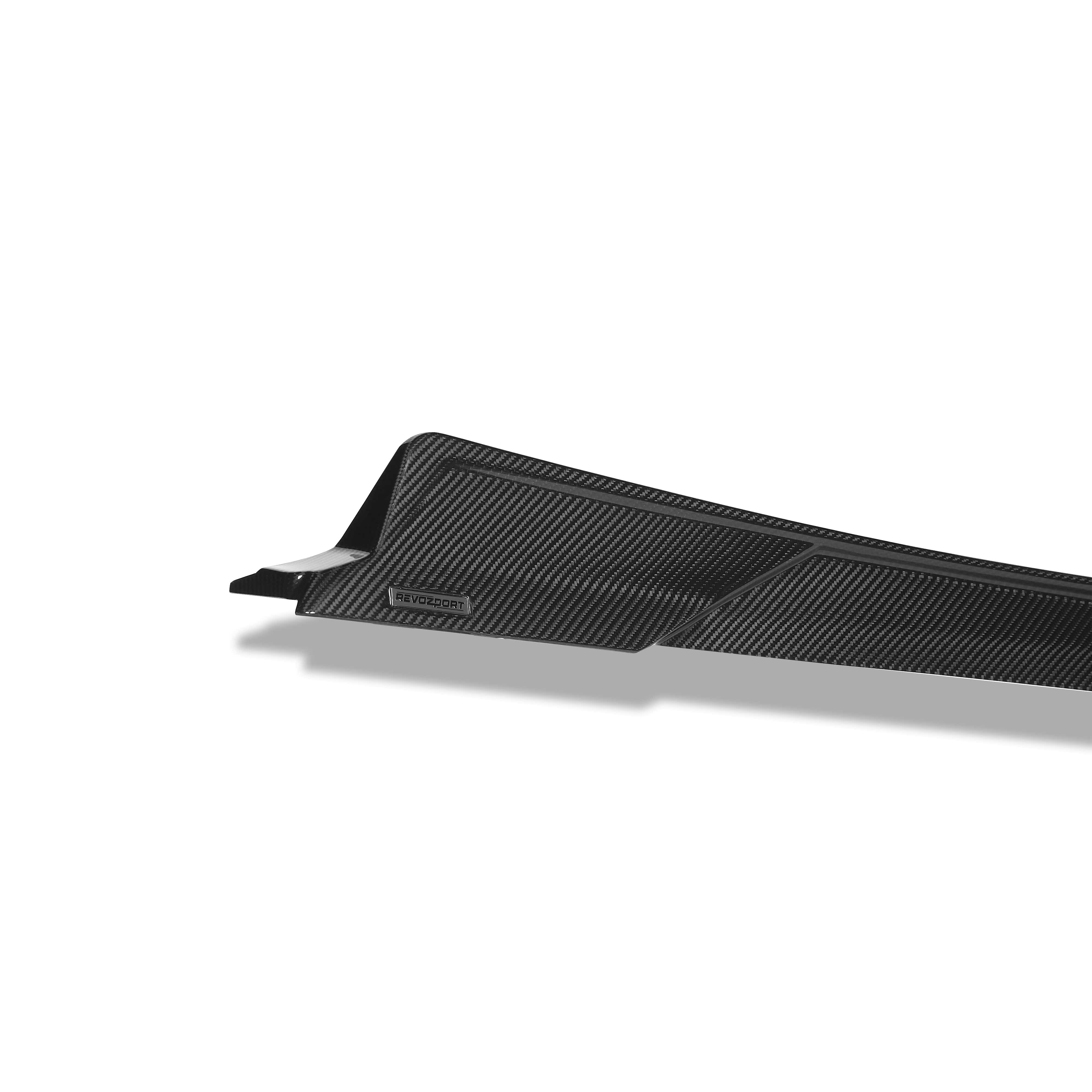 Revozport Side Skirts BMW X5M F95 LCI Carbon Fiber Side Skirts