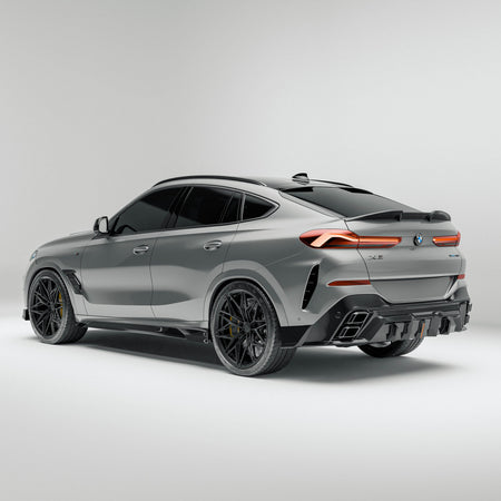 Revozport Side Skirts BMW X6 G06 LCI Carbon Fiber Side Skirts