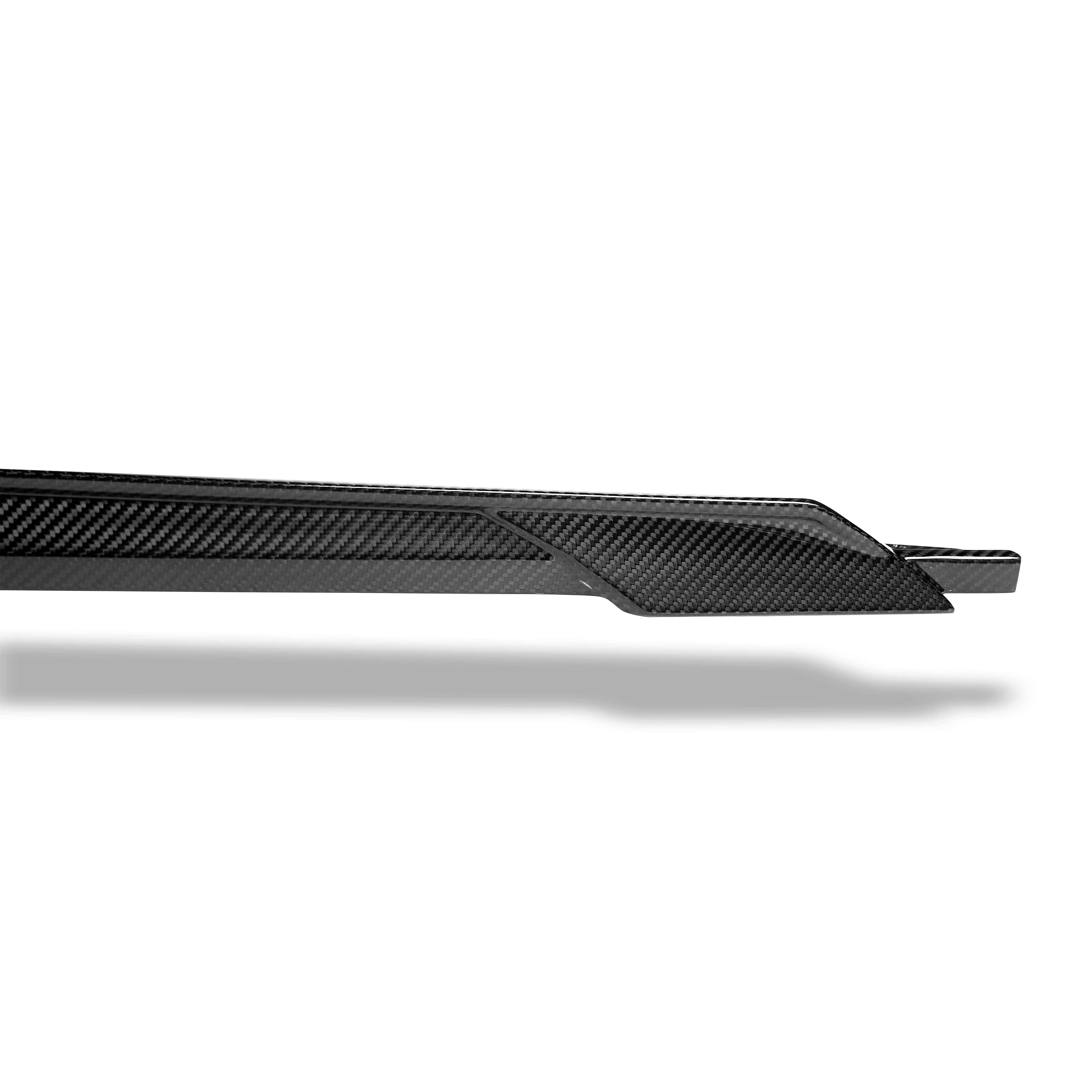 Revozport Side Skirts BMW X6M F96 PRE LCI Carbon Fiber Side Skirts