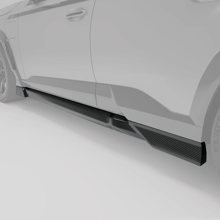 Revozport Side Skirts BMW XM G09 Carbon Fiber Side Skirts