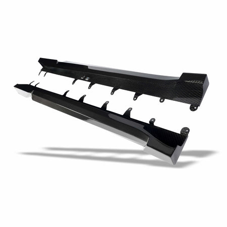 Revozport Side Skirts BMW XM G09 Carbon Fiber Side Skirts