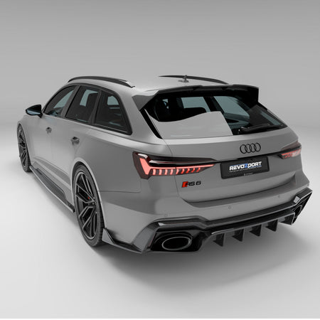 Revozport Spoiler Audi RS6 C8 Carbon Fiber Roof Spoiler