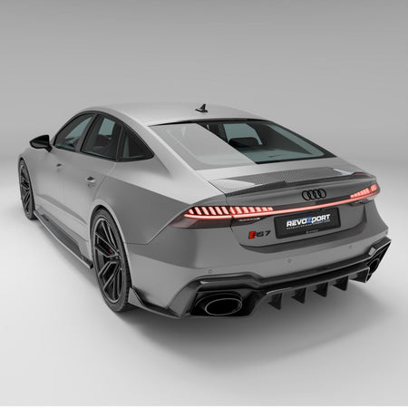 Revozport Spoiler Audi RS7 C8 Carbon Fiber Spoiler