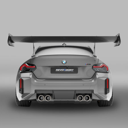 Revozport Spoiler BMW M2 G87 Carbon Fiber Race Rear Wing
