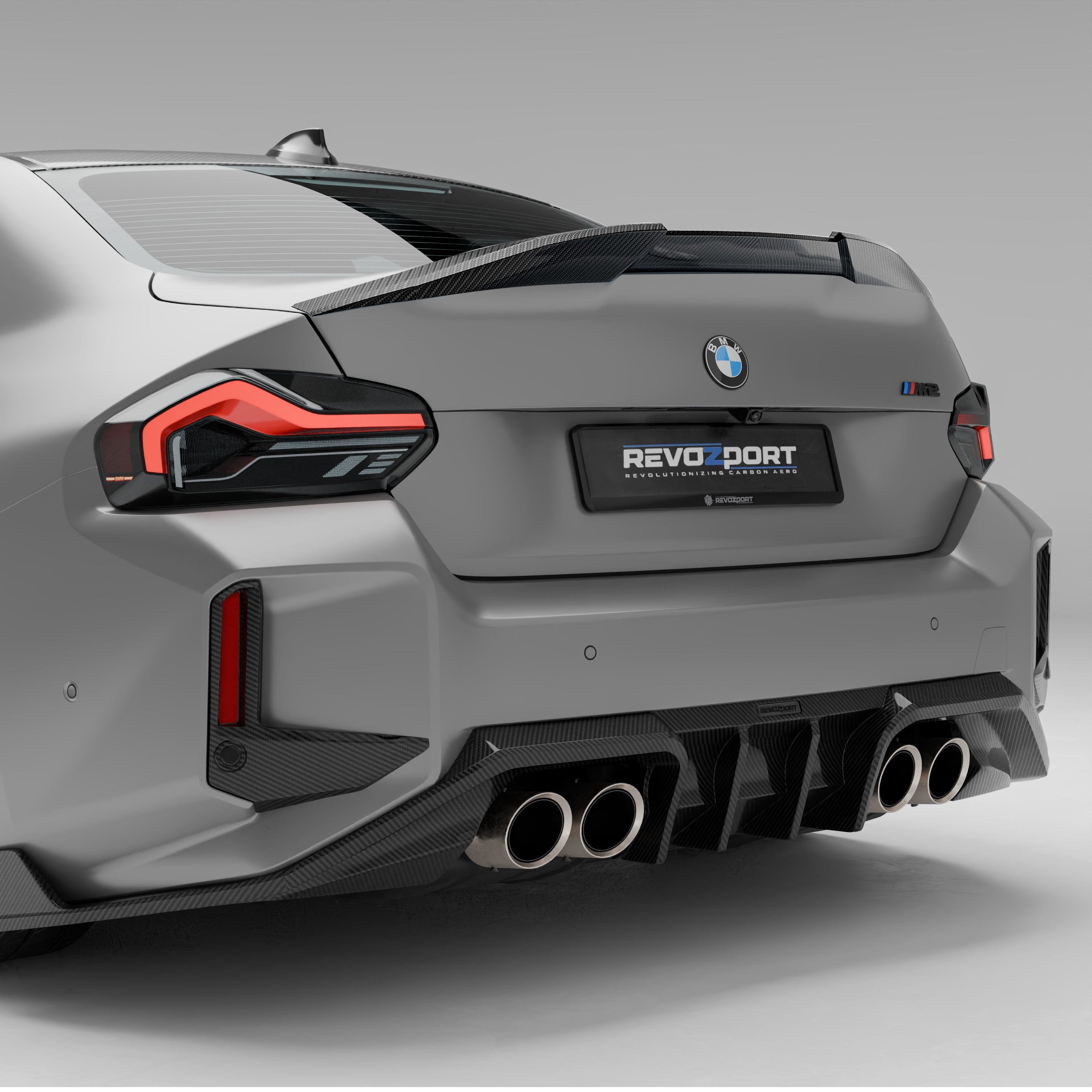 Revozport Spoiler BMW M2 G87 Carbon Fiber Spoiler