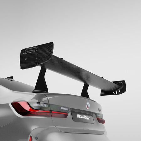 Revozport Spoiler BMW M3 G80 Carbon Fiber Rear Wing