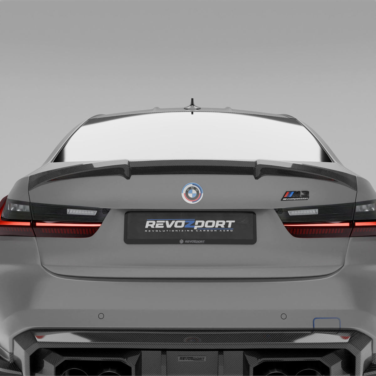 Revozport Spoiler BMW M3 G80 Carbon Fiber Spoiler