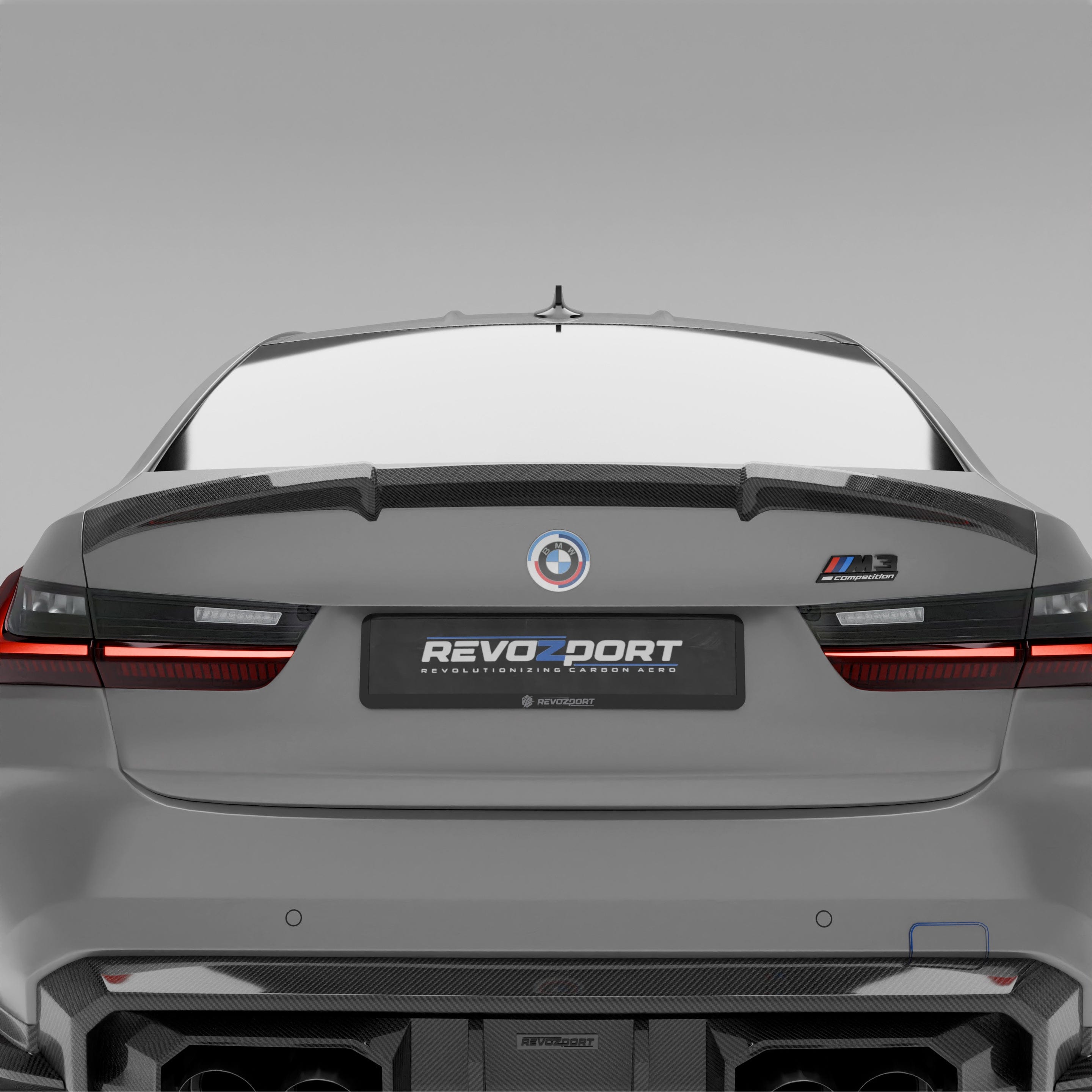 Revozport Spoiler BMW M3 G80 Carbon Fiber Spoiler