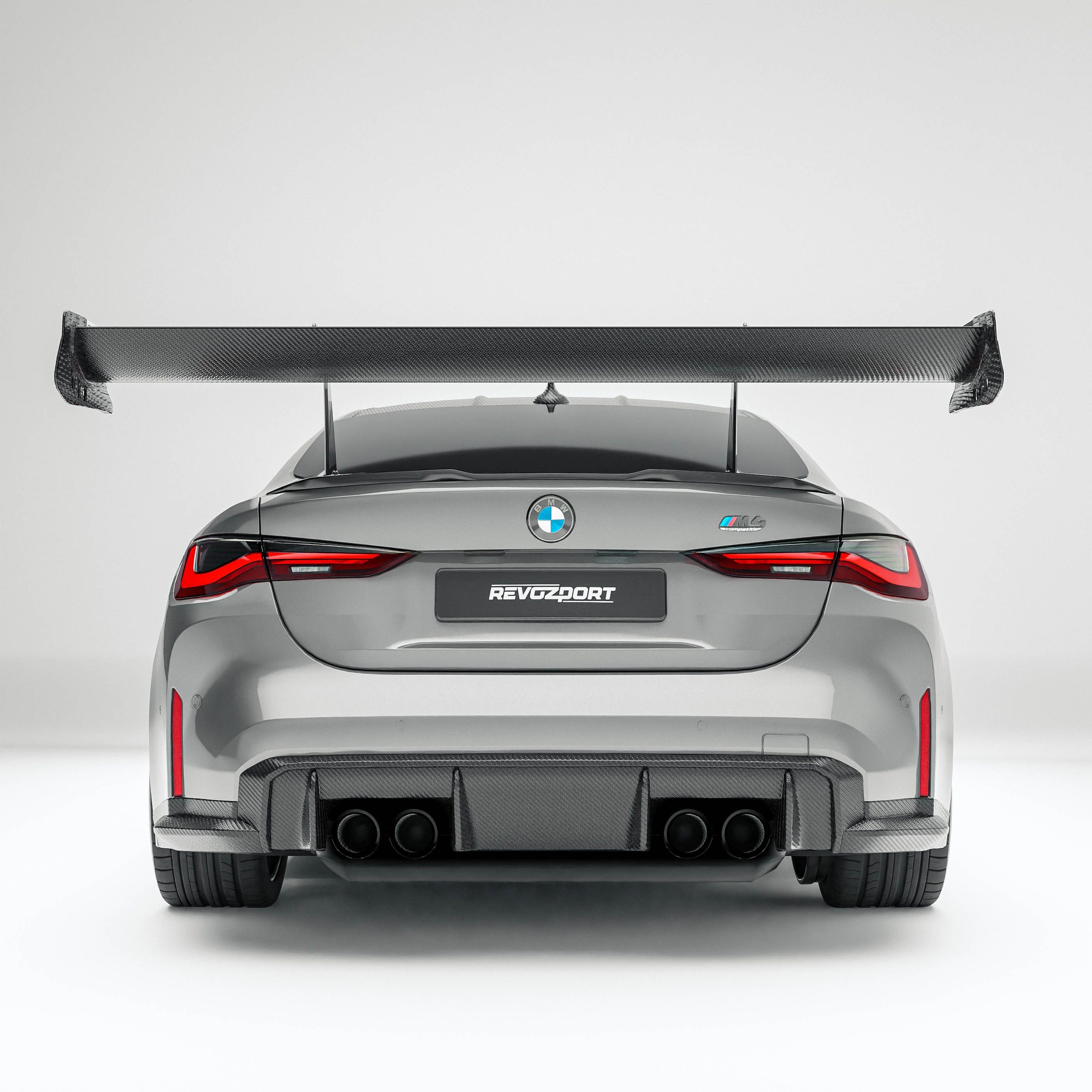Revozport Spoiler BMW M4 G82 Carbon Fiber Rear Wing