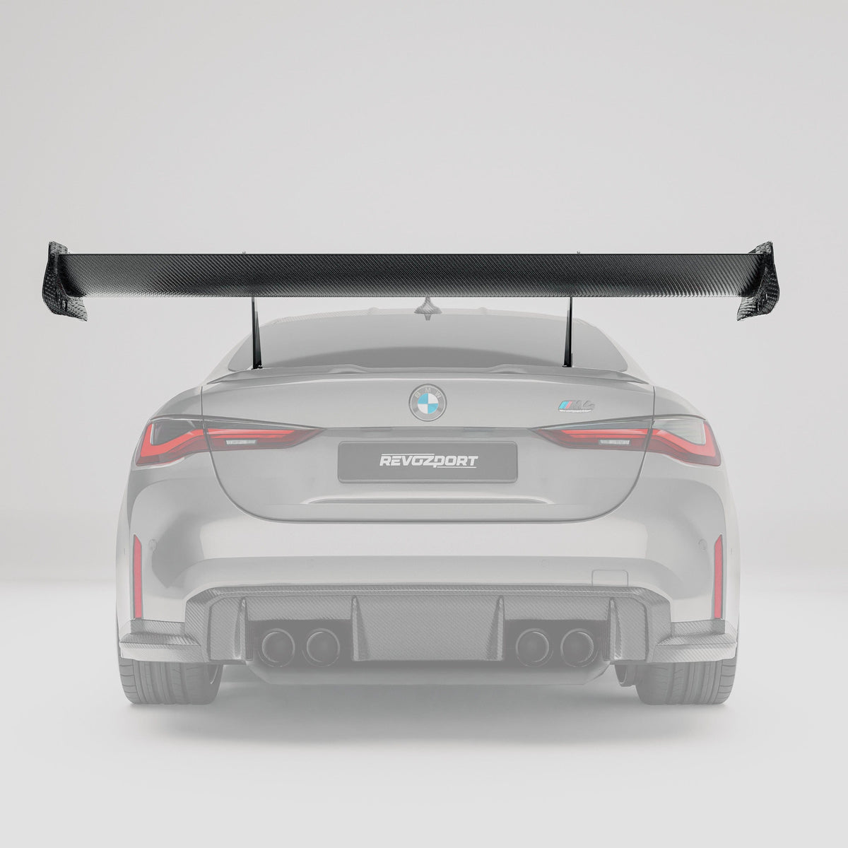 Revozport Spoiler BMW M4 G82 Carbon Fiber Rear Wing