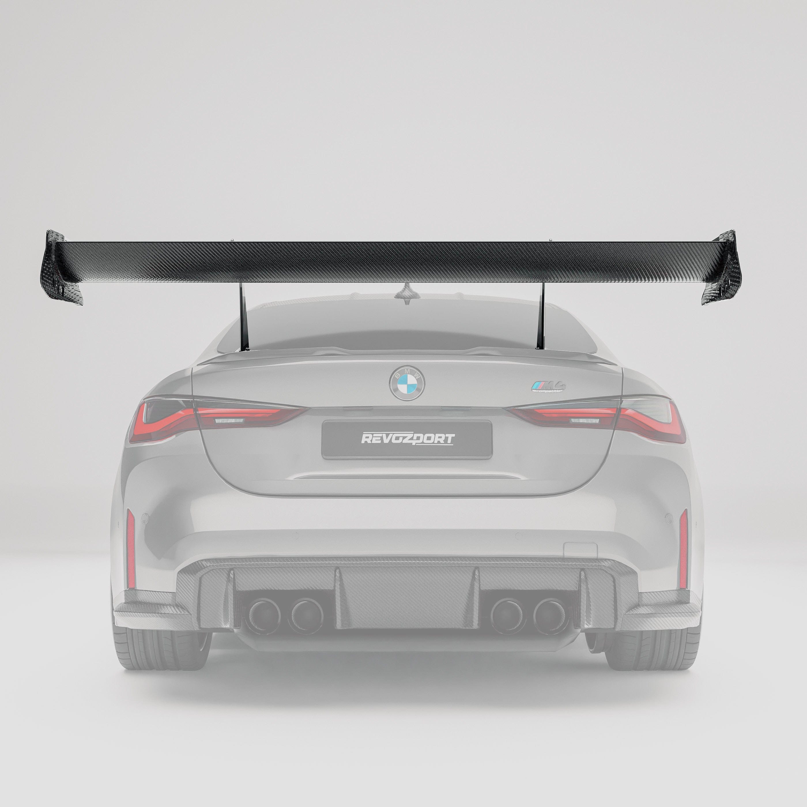 Revozport Spoiler BMW M4 G82 Carbon Fiber Rear Wing