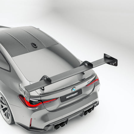 Revozport Spoiler BMW M4 G82 Carbon Fiber Rear Wing