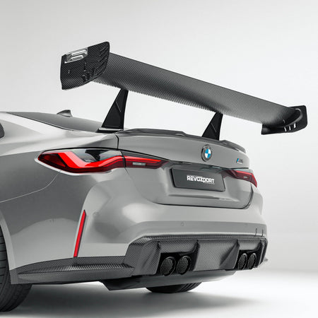 Revozport Spoiler BMW M4 G82 Carbon Fiber Rear Wing