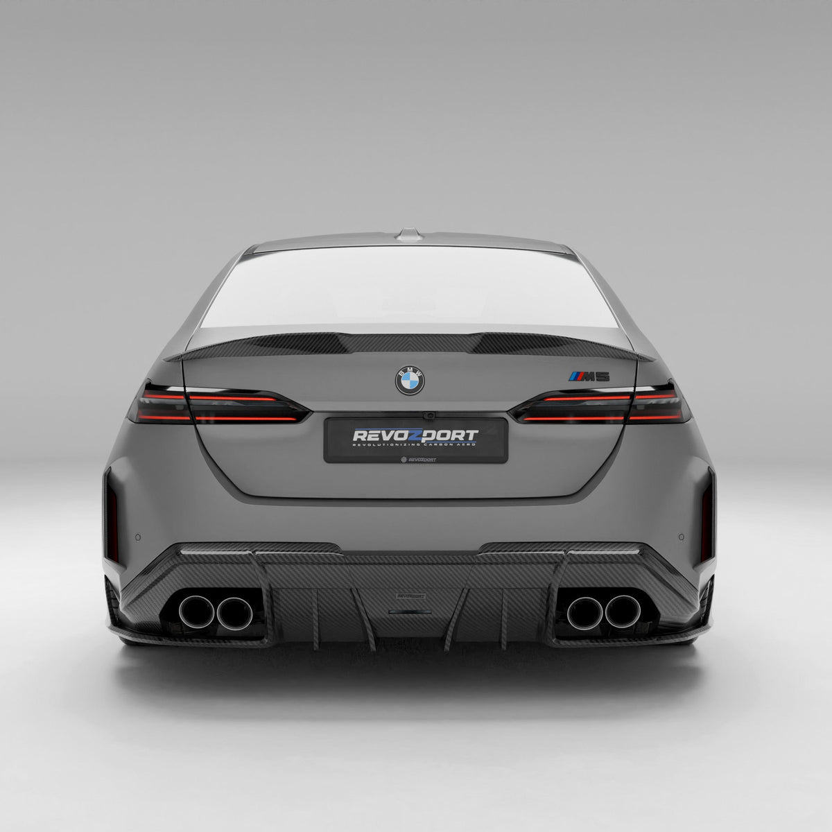 Revozport Spoiler BMW M5 G90 Carbon Fiber Spoiler