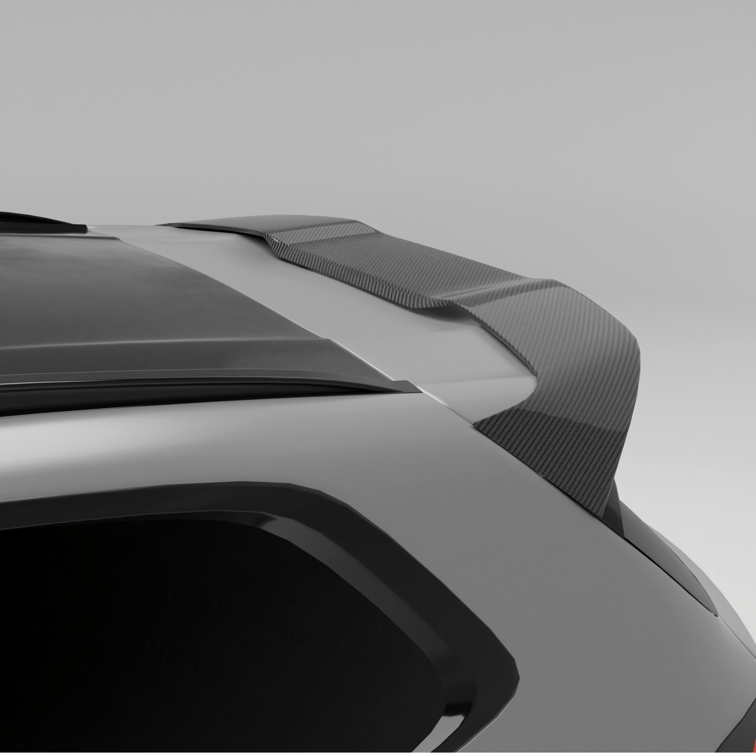 Revozport Spoiler BMW X3M F97 LCI Carbon Fiber Roof Spoiler