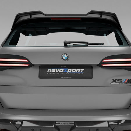 Revozport Spoiler BMW X5M F95 LCI Carbon Fiber Roof Spoiler