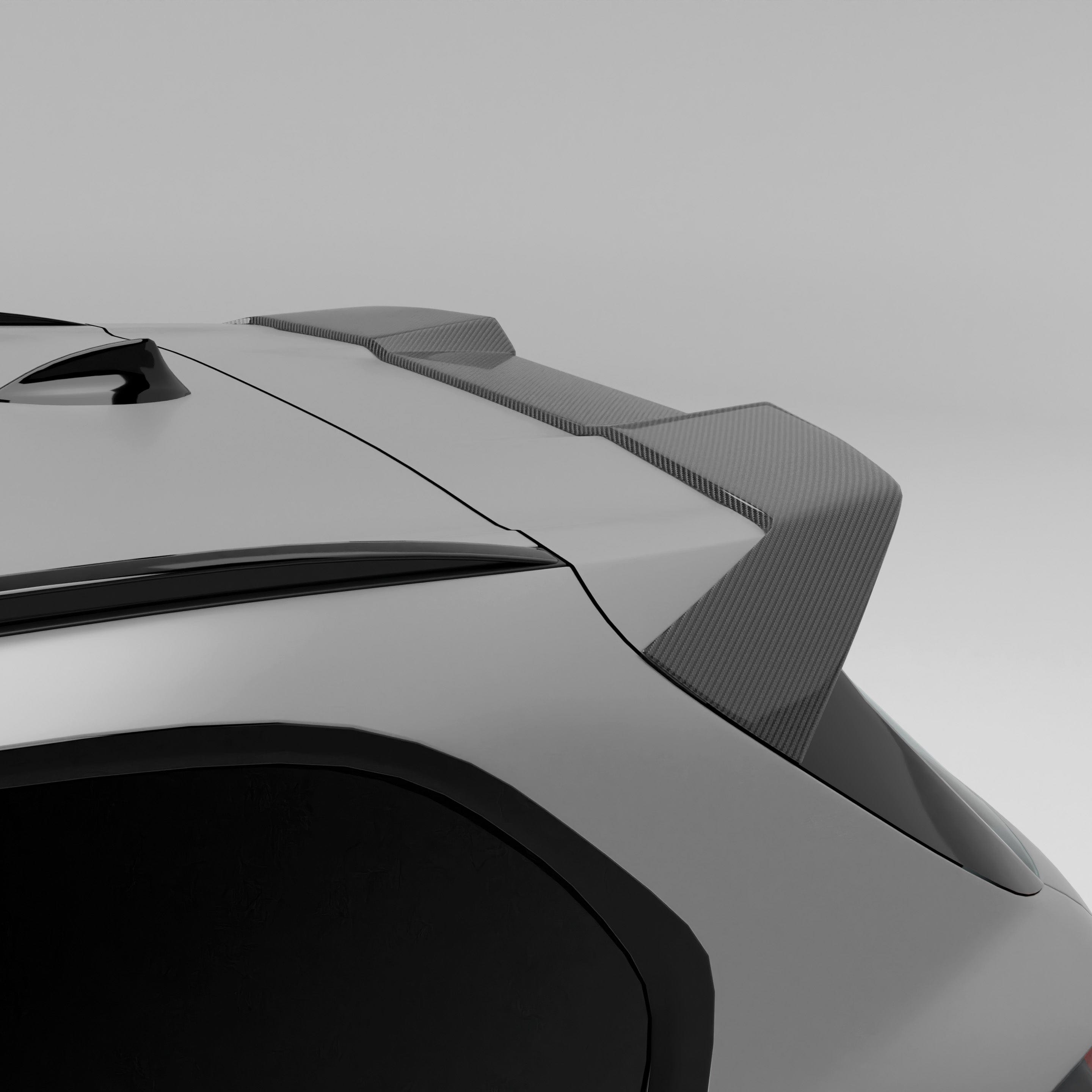 Revozport Spoiler BMW X5M F95 LCI Carbon Fiber Roof Spoiler