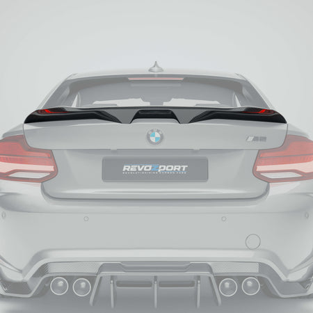 Revozport Spoilers & Wings BMW M2 F87 N55 Carbon Trunk Spoiler