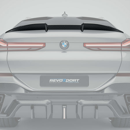Revozport Spoilers & Wings BMW X6 G06 Pre-LCI Carbon Fiber Rear Spoiler