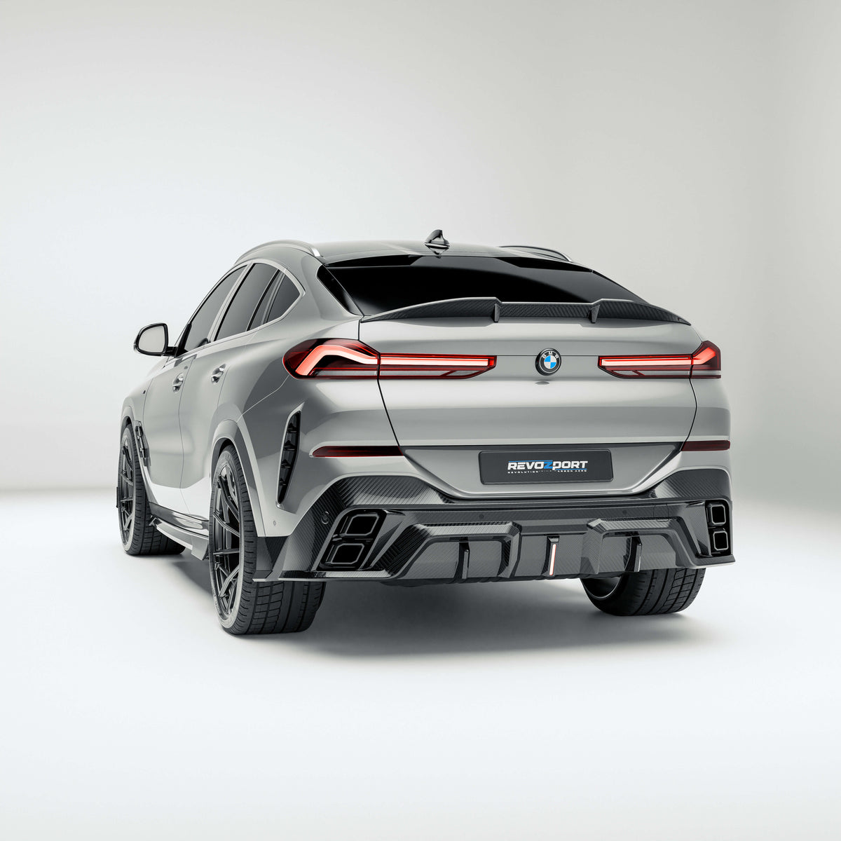 Revozport Spoilers & Wings BMW X6 G06 Pre-LCI Carbon Fiber Rear Spoiler