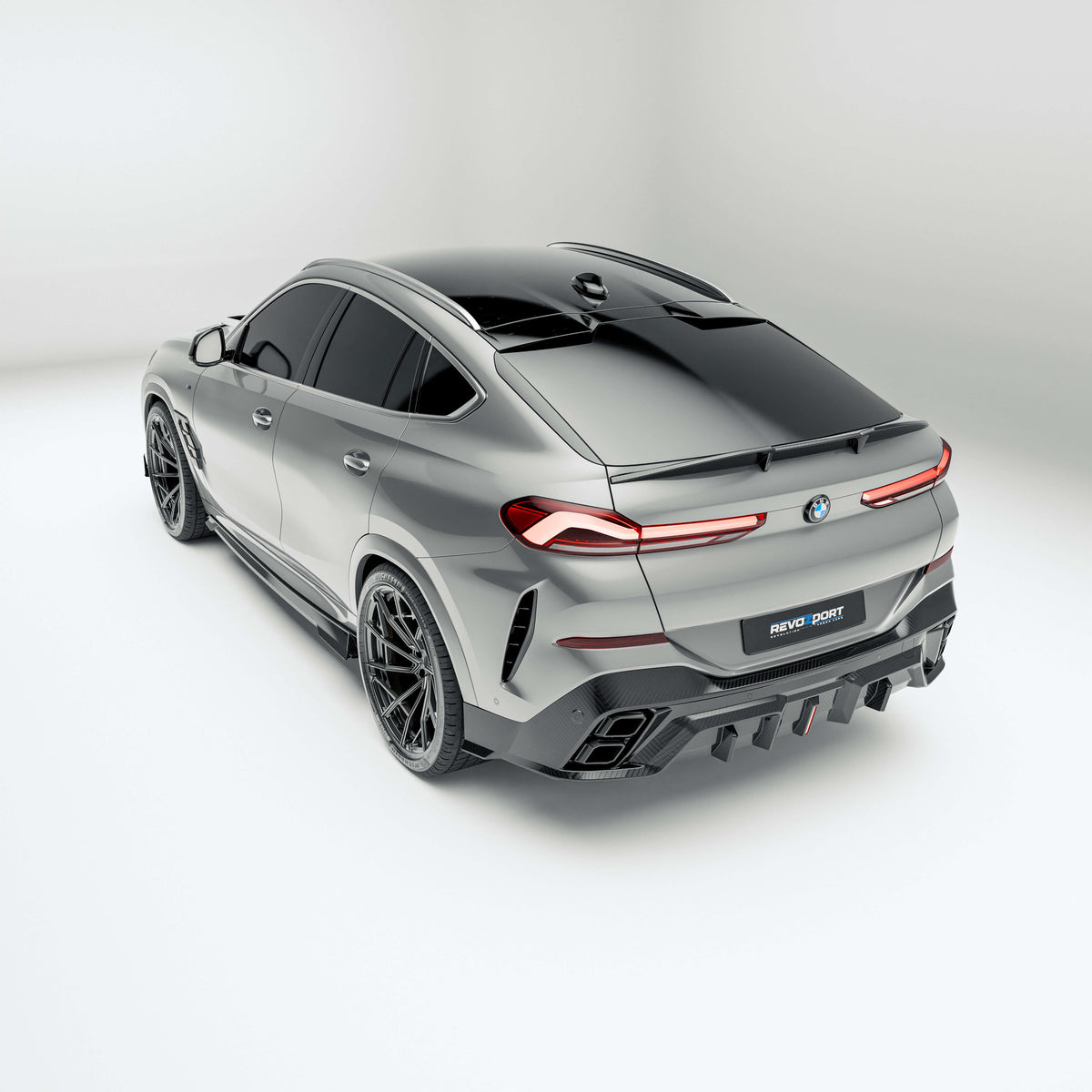 Revozport Spoilers & Wings BMW X6 G06 Pre-LCI Carbon Fiber Rear Spoiler