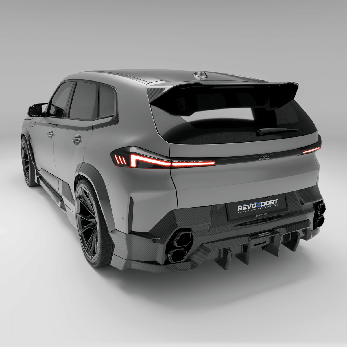 Revozport Spoilers & Wings BMW XM G09 Carbon Fiber Roof Spoiler