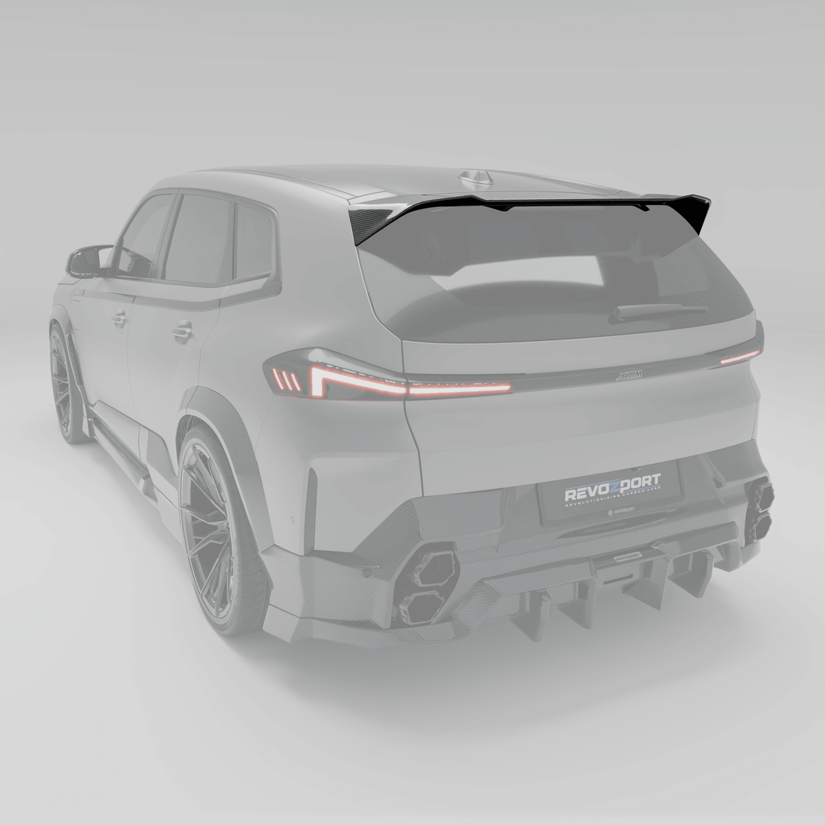 Revozport Spoilers & Wings BMW XM G09 Carbon Fiber Roof Spoiler