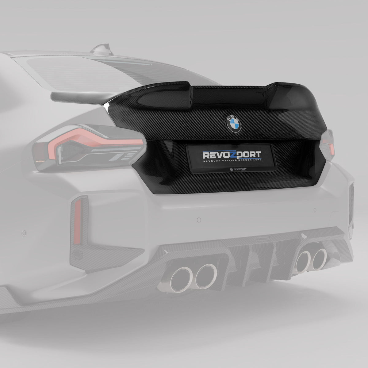 Revozport Trunk BMW M2 G87 Carbon Fiber Trunk Lid