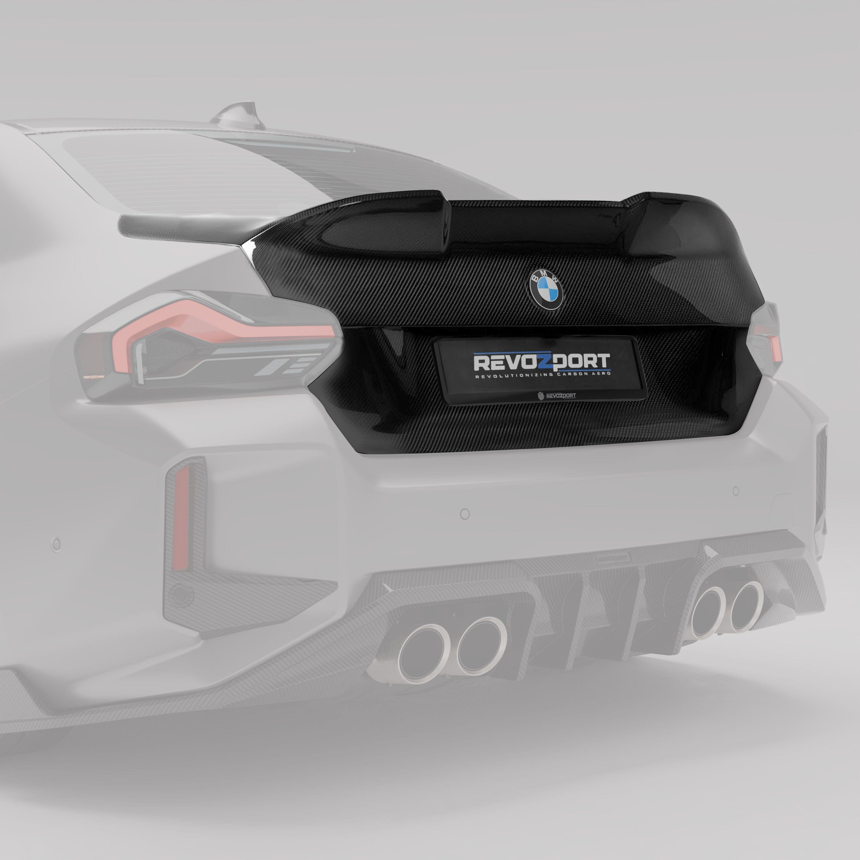 Revozport Trunk BMW M2 G87 Carbon Fiber Trunk Lid