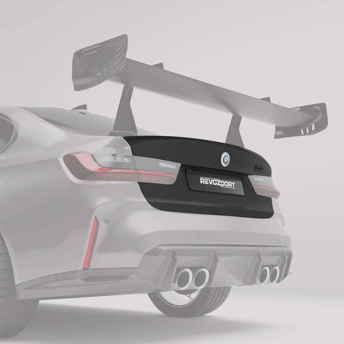 Revozport Trunk BMW M3 G80 Carbon Fiber Aero Rear Trunk