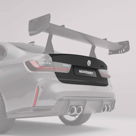 Revozport Trunk BMW M3 G80 Carbon Fiber Aero Rear Trunk