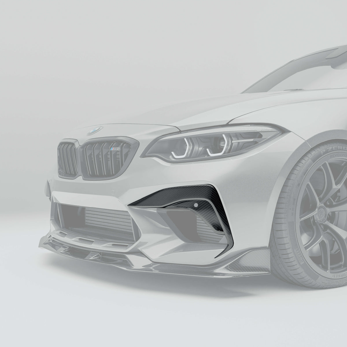 Revozport Vents & Ducts BMW M2 Competition F87 Bumper Inserts