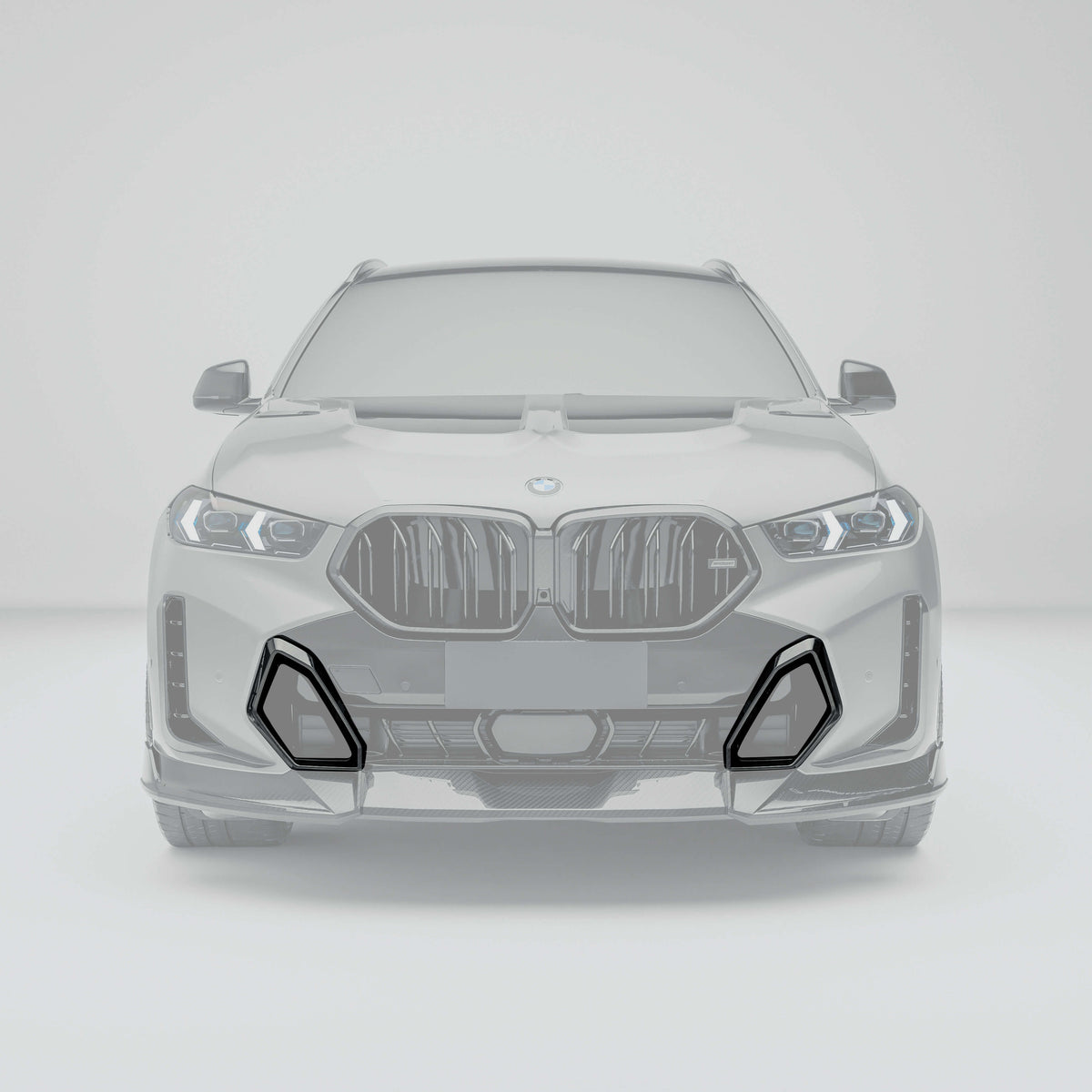 Revozport Vents & Ducts BMW X6 G06 LCI Carbon Fiber Front Vents
