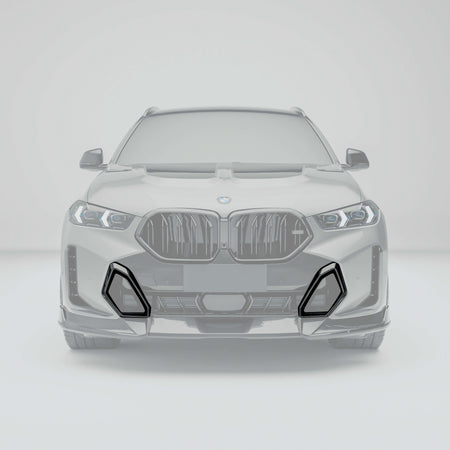 Revozport Vents & Ducts BMW X6 G06 LCI Carbon Fiber Front Vents