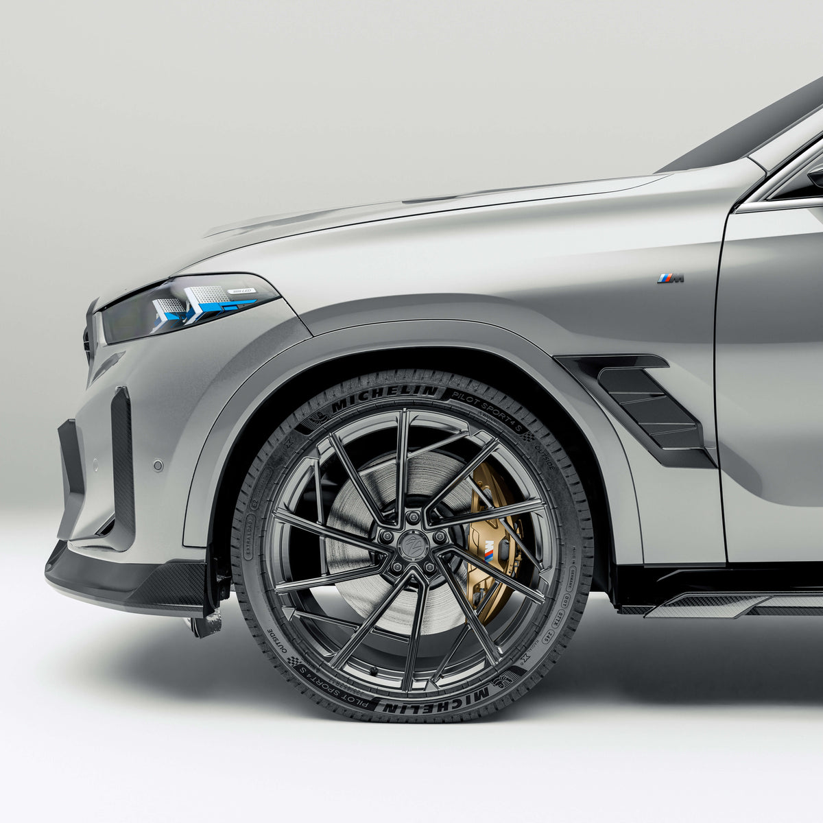 Revozport Vents & Ducts BMW X6 G06 LCI Carbon Fiber Side Fender Vents