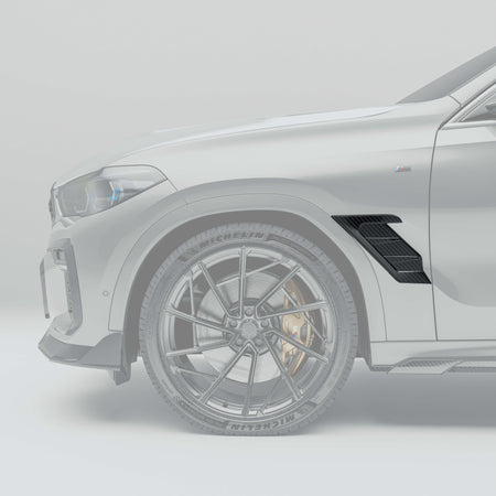 Revozport Vents & Ducts BMW X6 G06 Pre-LCI Carbon Fiber Side Fender Vents