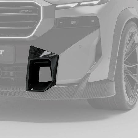 Revozport Vents & Ducts BMW XM G09 Carbon Fiber Front Bumper Vent Trims