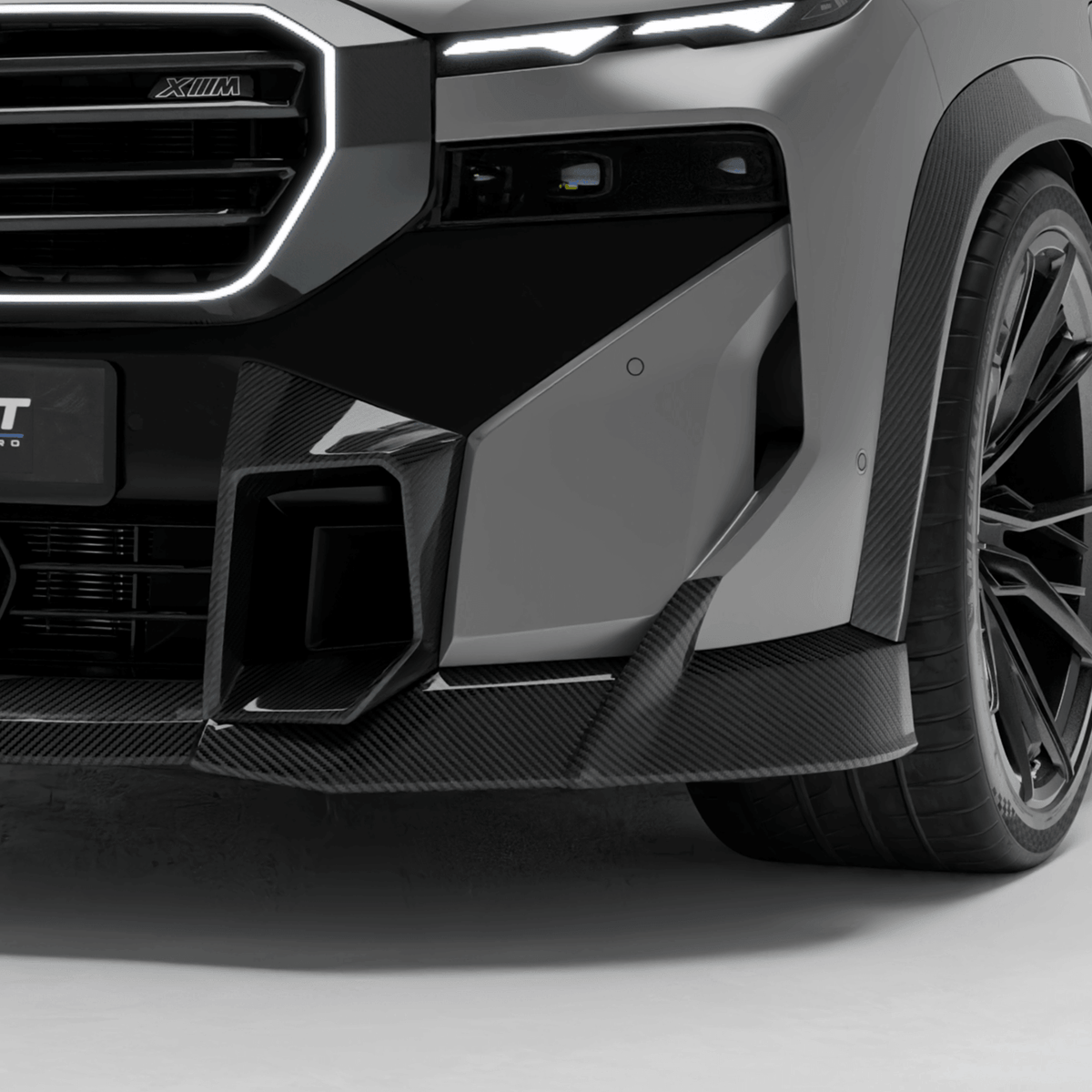 Revozport Vents & Ducts BMW XM G09 Carbon Fiber Front Bumper Vent Trims