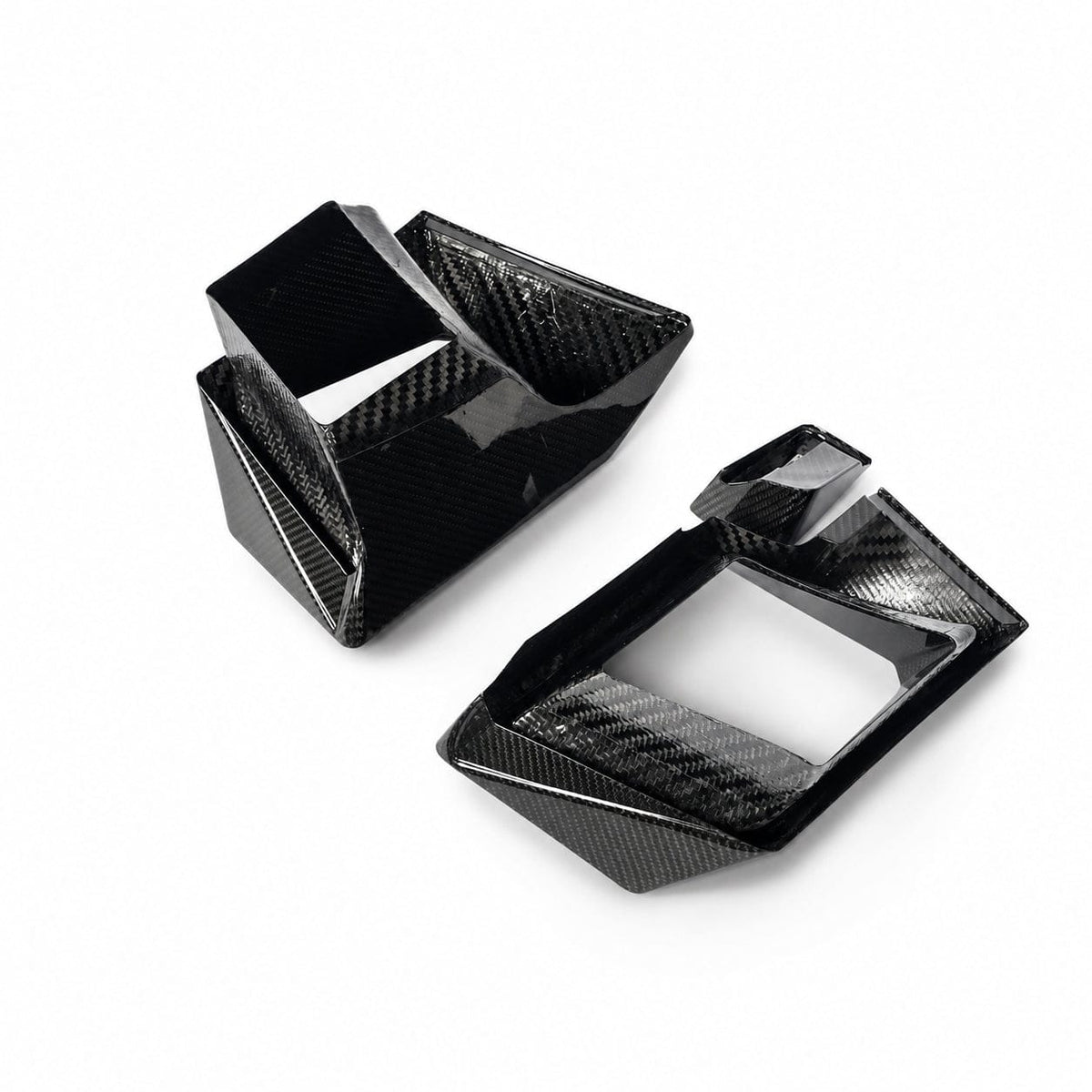 Revozport Vents & Ducts BMW XM G09 Carbon Fiber Front Bumper Vent Trims