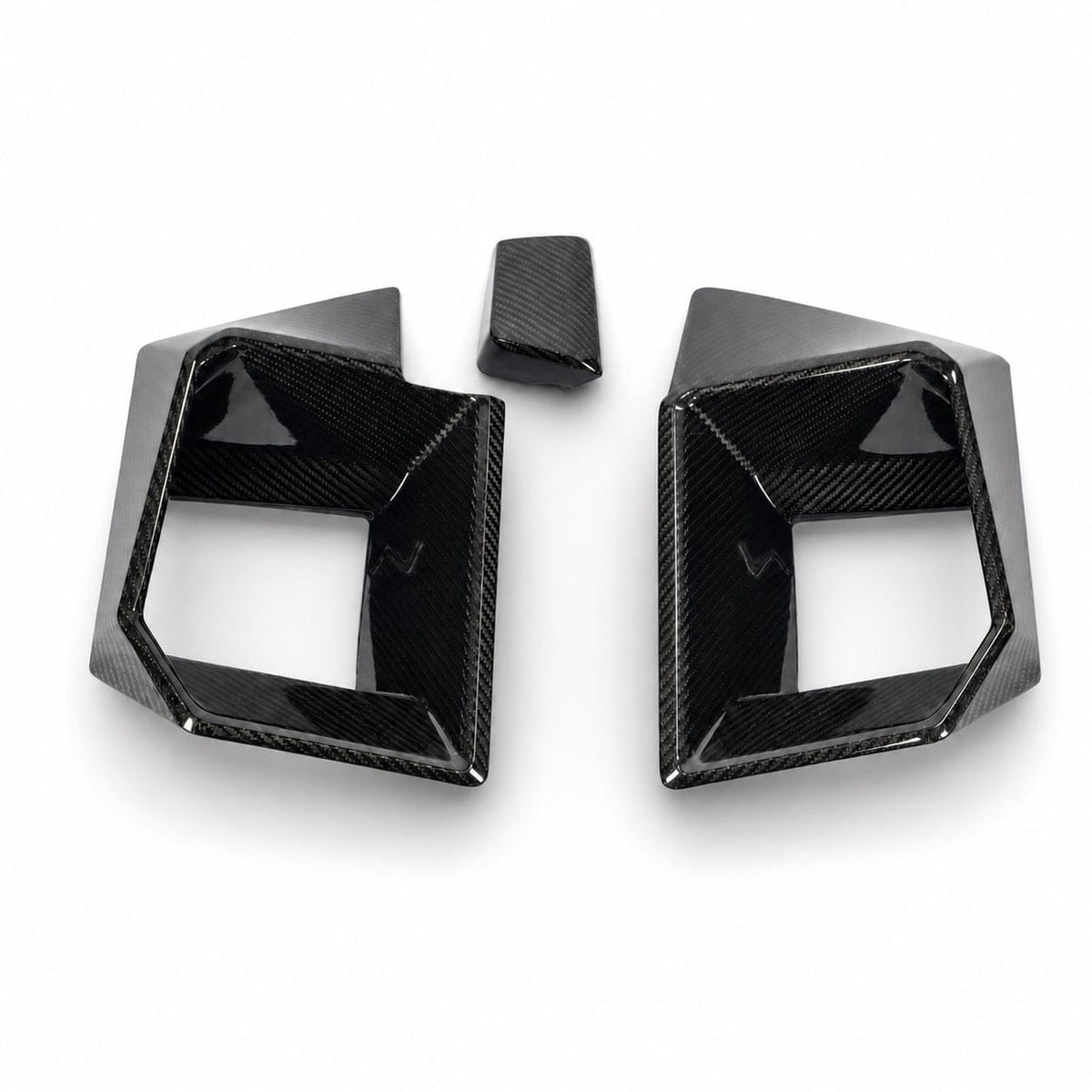 Revozport Vents & Ducts BMW XM G09 Carbon Fiber Front Bumper Vent Trims