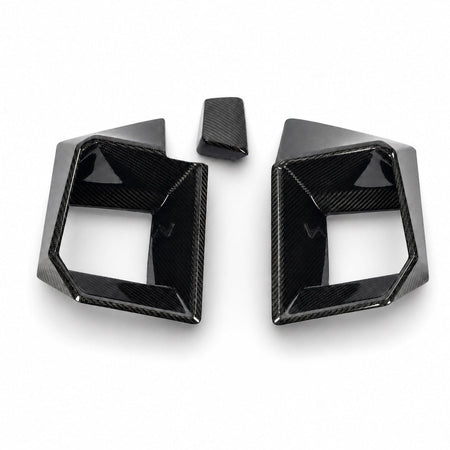 Revozport Vents & Ducts BMW XM G09 Carbon Fiber Front Bumper Vent Trims