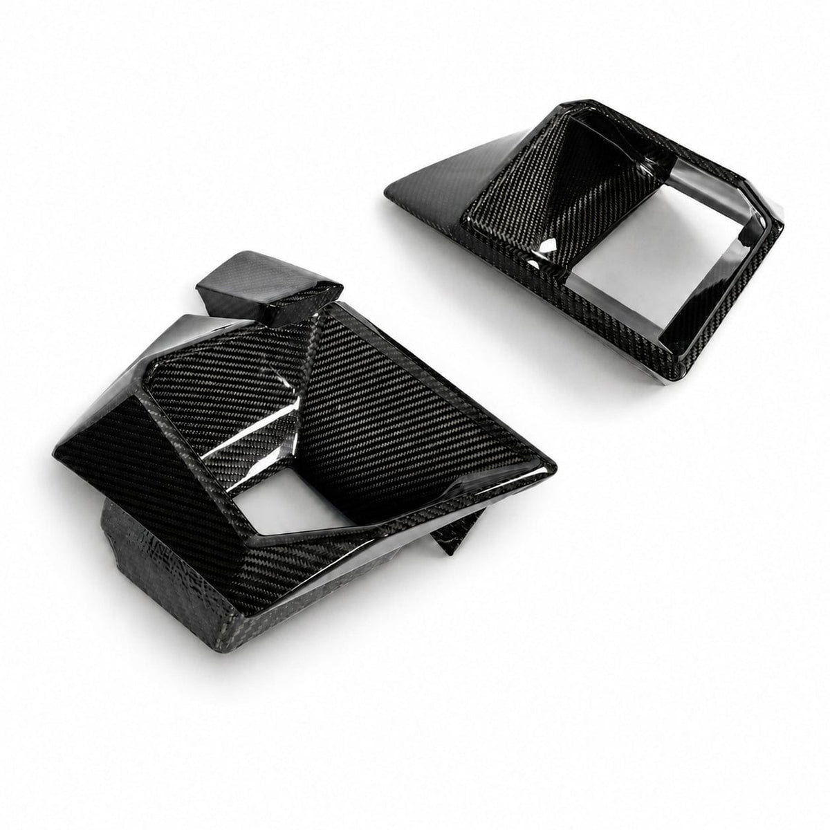 Revozport Vents & Ducts BMW XM G09 Carbon Fiber Front Bumper Vent Trims