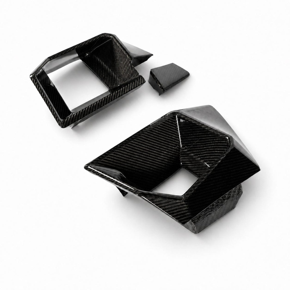 Revozport Vents & Ducts BMW XM G09 Carbon Fiber Front Bumper Vent Trims